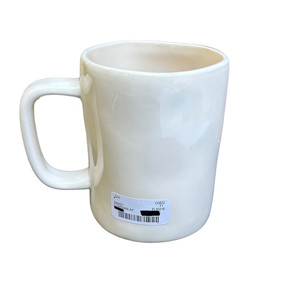 Rae Dunn BE CURIOUS Mug White with Large Long Letters Coffee Tea NWT 2018 OG - Picture 5 of 11